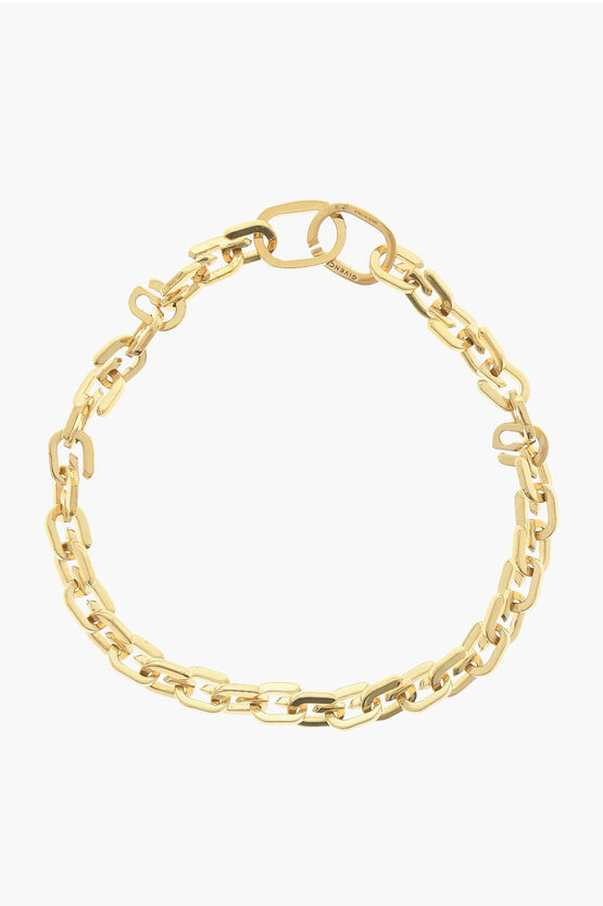 Shop Givenchy Golden-effect Chain Brass Bracelet