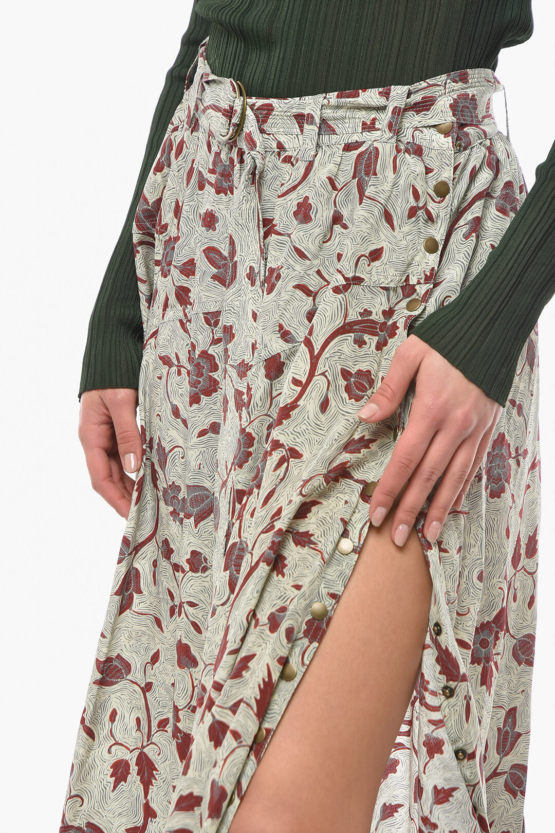 Ulla Popken Gonna In Rete Con Stampa - Gonne Donna, Moda Elastica E Leggera - 2