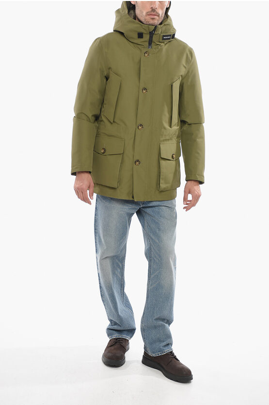 Woolrich Gore-Tex Fabric GTX MOUNTAIN Utility Down Jacket Woolrich Gore-Tex Fabric GTX MOUNTAIN Utility Down Jacket