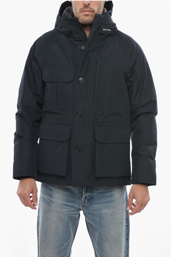 Shop Woolrich Gore-tex Fabric Mountain Utility Down Jacket