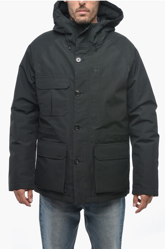 Shop Woolrich Gore-tex Fabric Mountain Utility Down Jacket