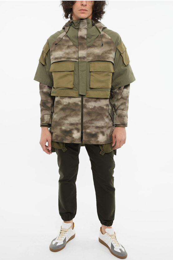 White Mountaineering GORETEX Military Utility Jacket with Hood men