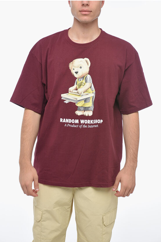 Shop Market Graphic Print Random Workshop Bear T-shirt