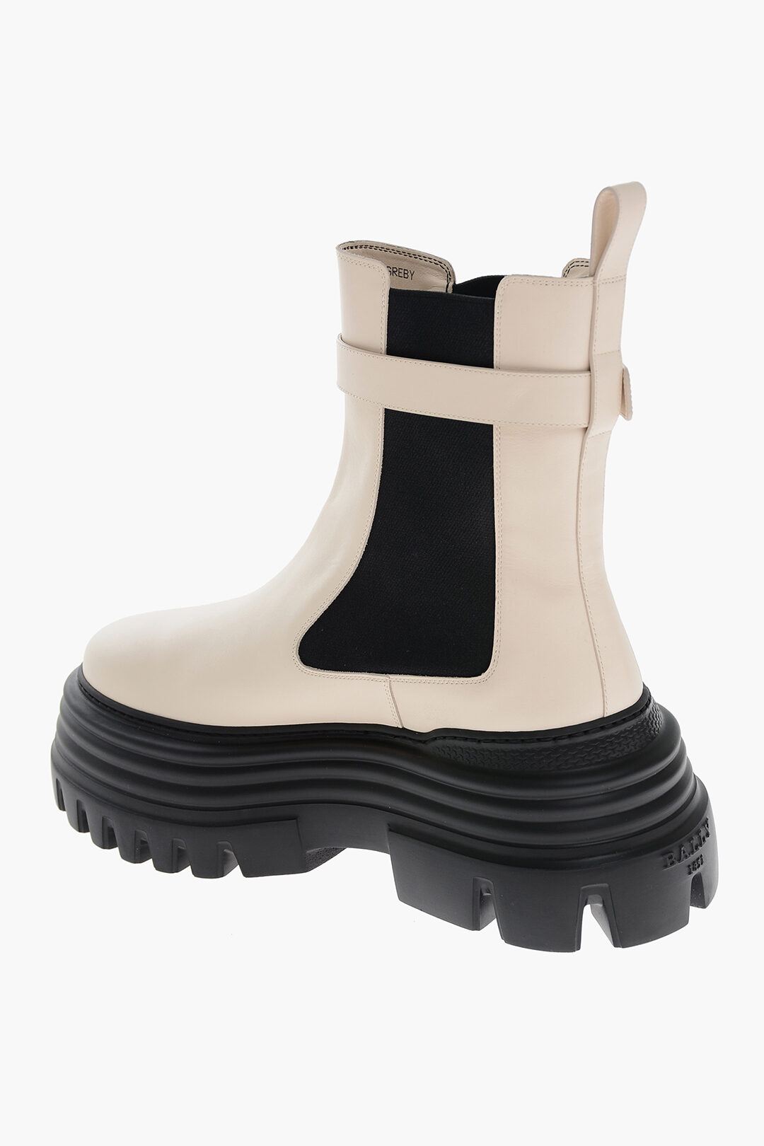 GREBY Chelsea Boots with Logoed Buckle 7cm