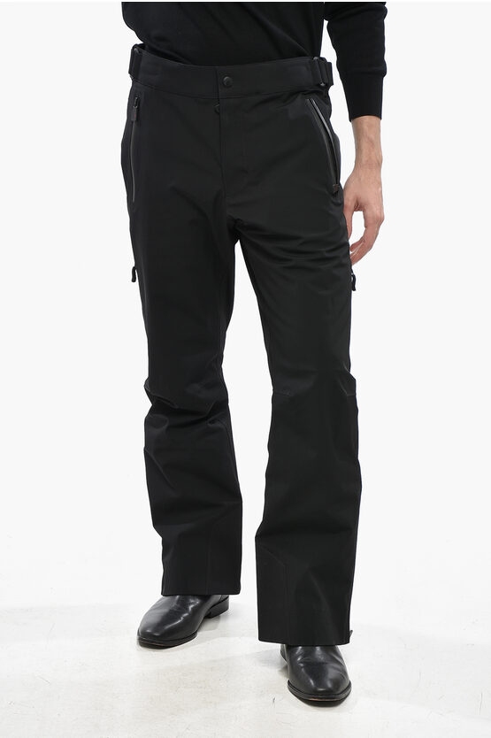Moncler Grenoble Thermal Fabric Waterproof Ski Pants In Black