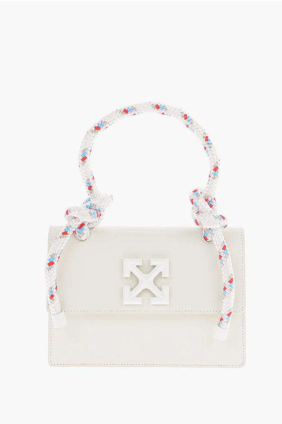 Off-White オフホワイト　GUMMY JITNEY ショルダーバッグ Jitney 1.4 leather handbag Off-White White in Leather - 48011042