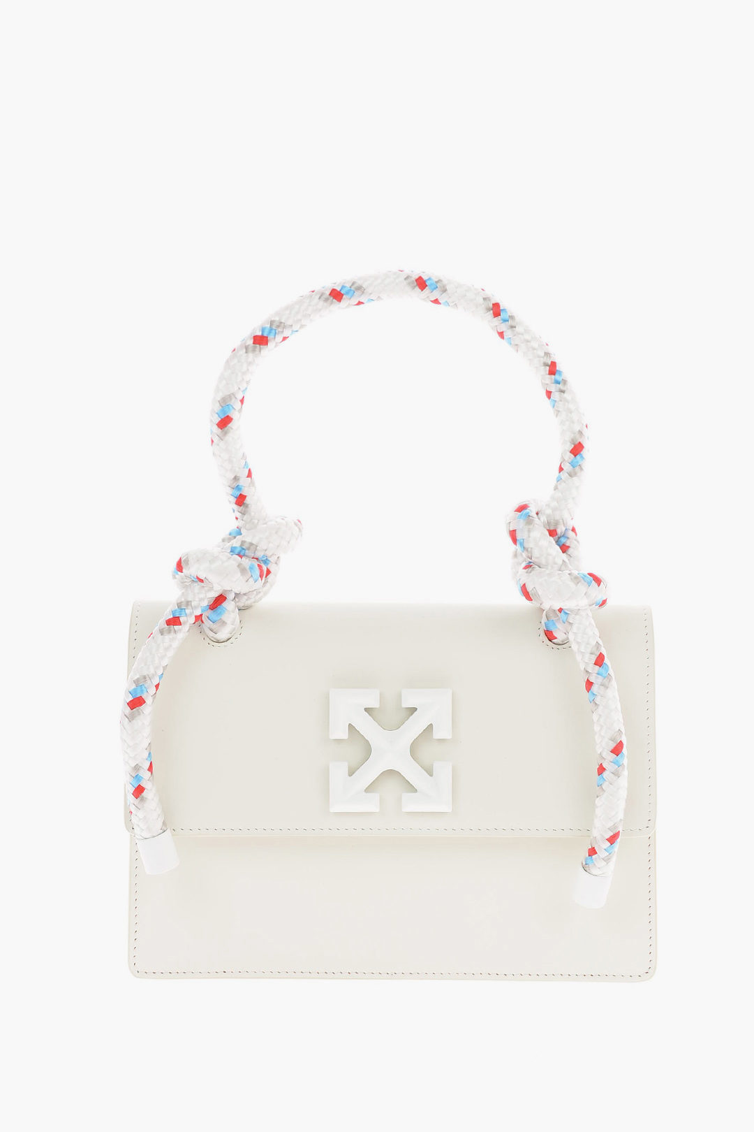 Buy Off-White Gummy Jitney 1.4 Top Handle Bag - White At 20% Off