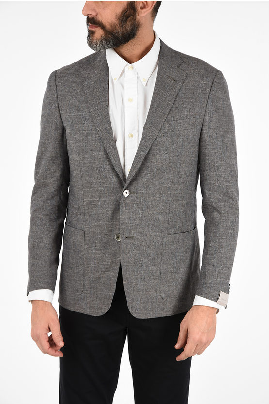 Corneliani half lining side vents 2-button GATE blazer men - Glamood Outlet