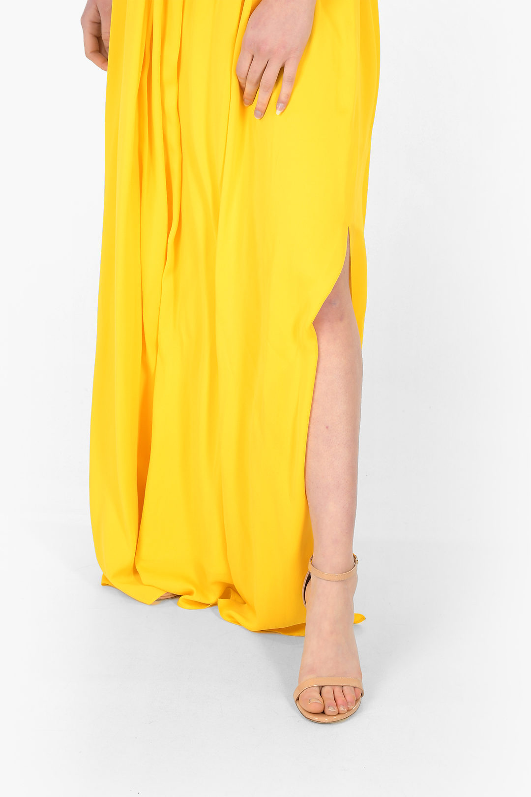 Max Mara Halter Neck ORDE Silk Long Dress women - Glamood Outlet