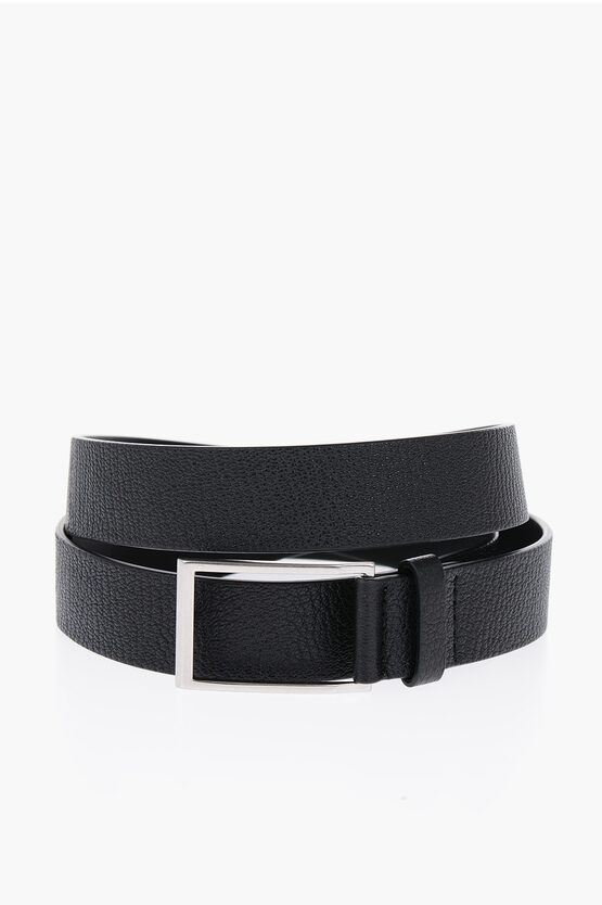 Shop Bottega Veneta Hammered Leather Belt