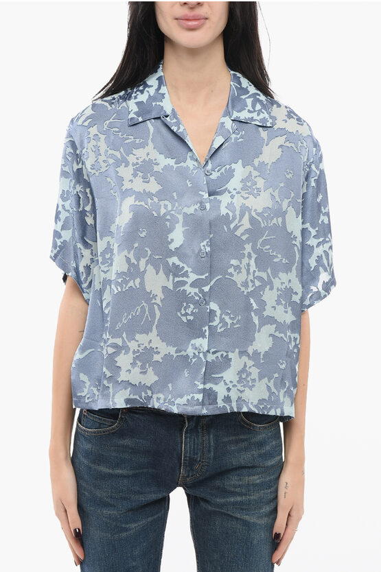 Kenzo Hawaiian Devoré Shirt