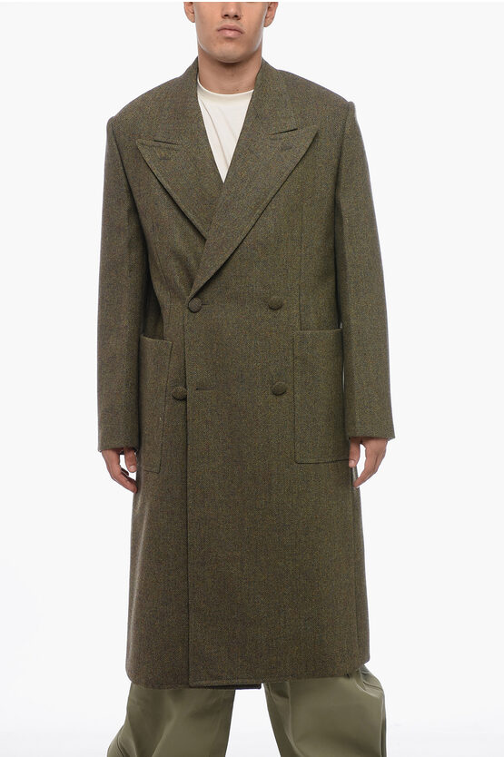 Givenchy Double-breasted Oversize Wool Coat