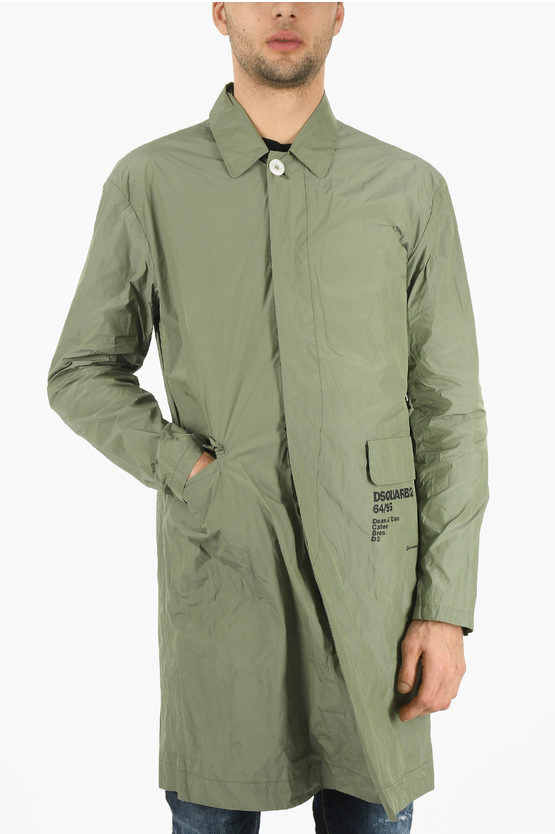 Dsquared2 Hidden Buttoning 64/95 Nylon Overshirt