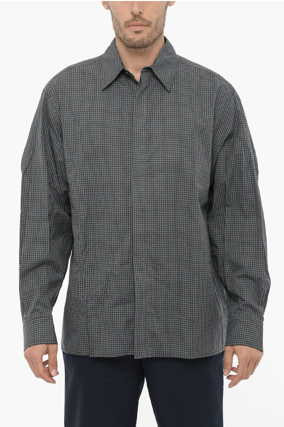 Hidden Buttoning Ch…