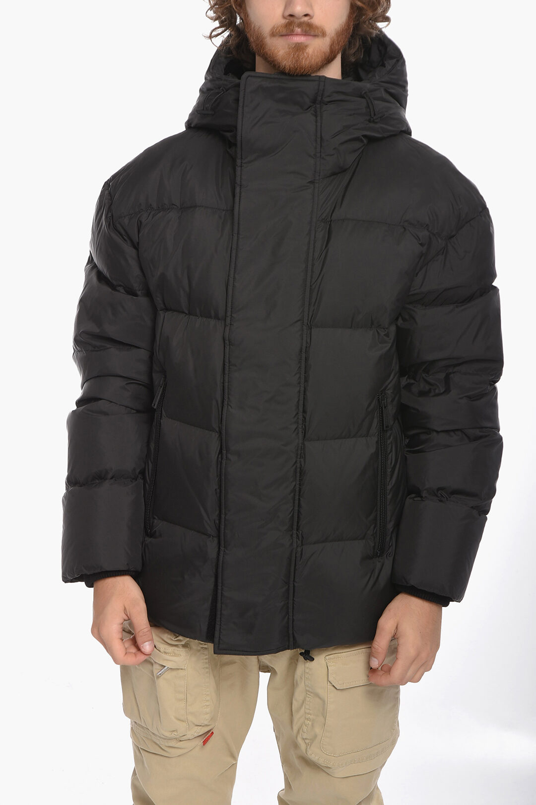 Dsquared2 Hidden Closure HOOD PUFF Quilted Down Jacket men - Glamood Outlet