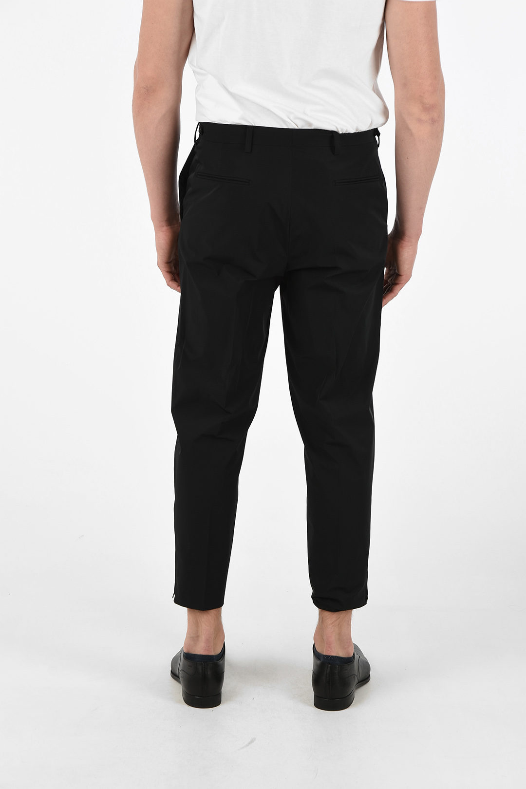 Prada Hidden Closure Pants with Ankle Zip men - Glamood Outlet