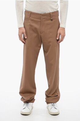 Outlet Fendi men Chino Trousers Autumn Winter Glamood Outlet