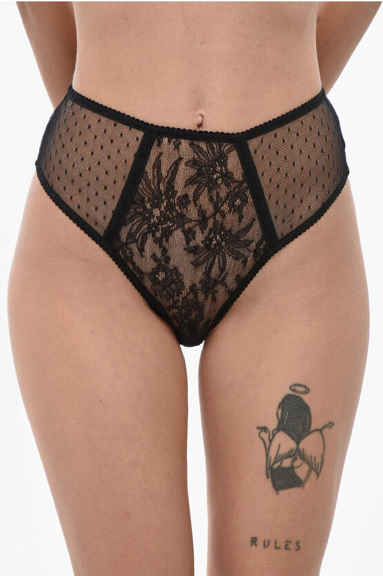 Dolce & Gabbana High-cut Lace Briefes