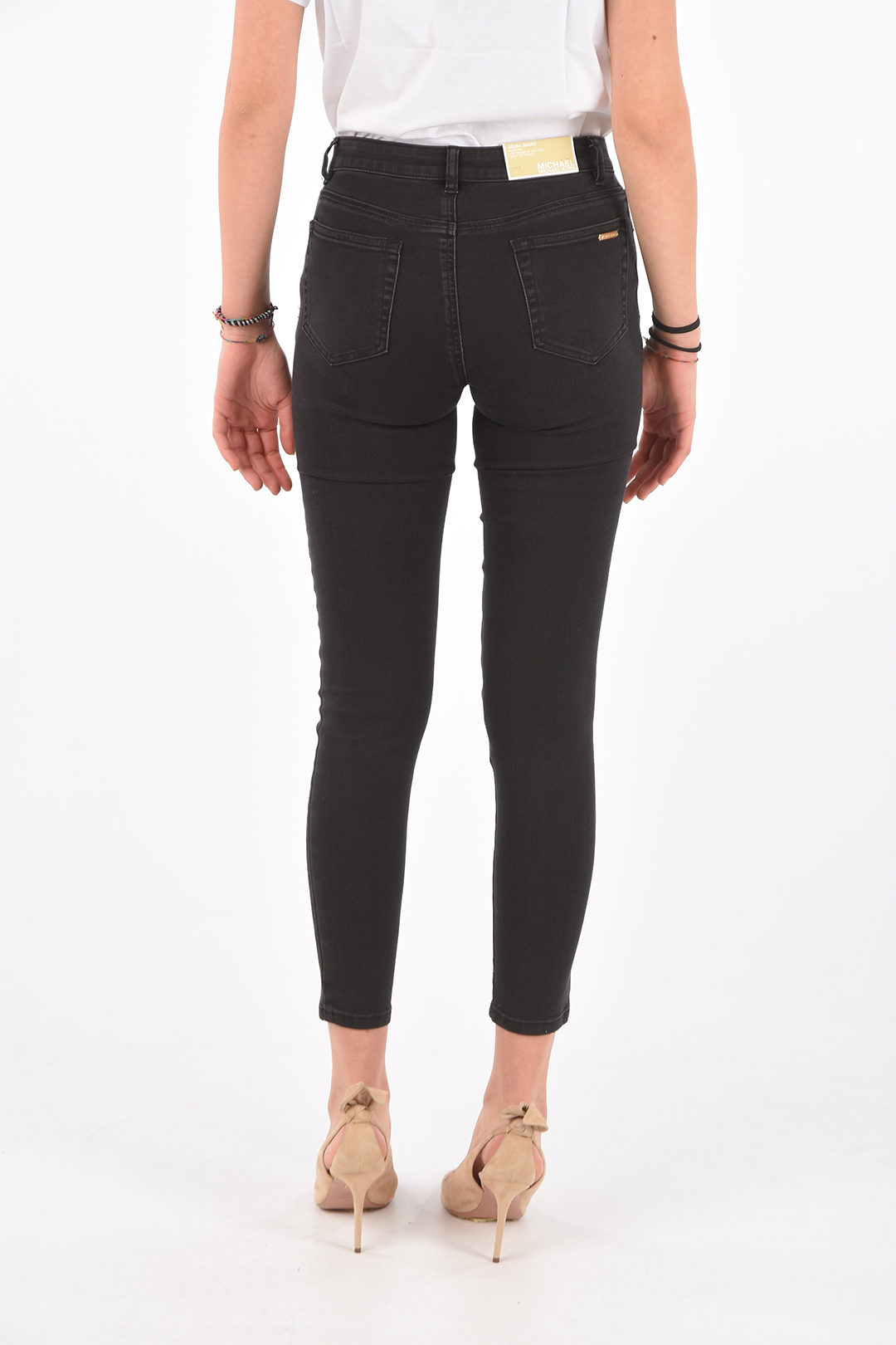 Michael Kors High Rise Selma Skinny Jeans Women Glamood Outlet 