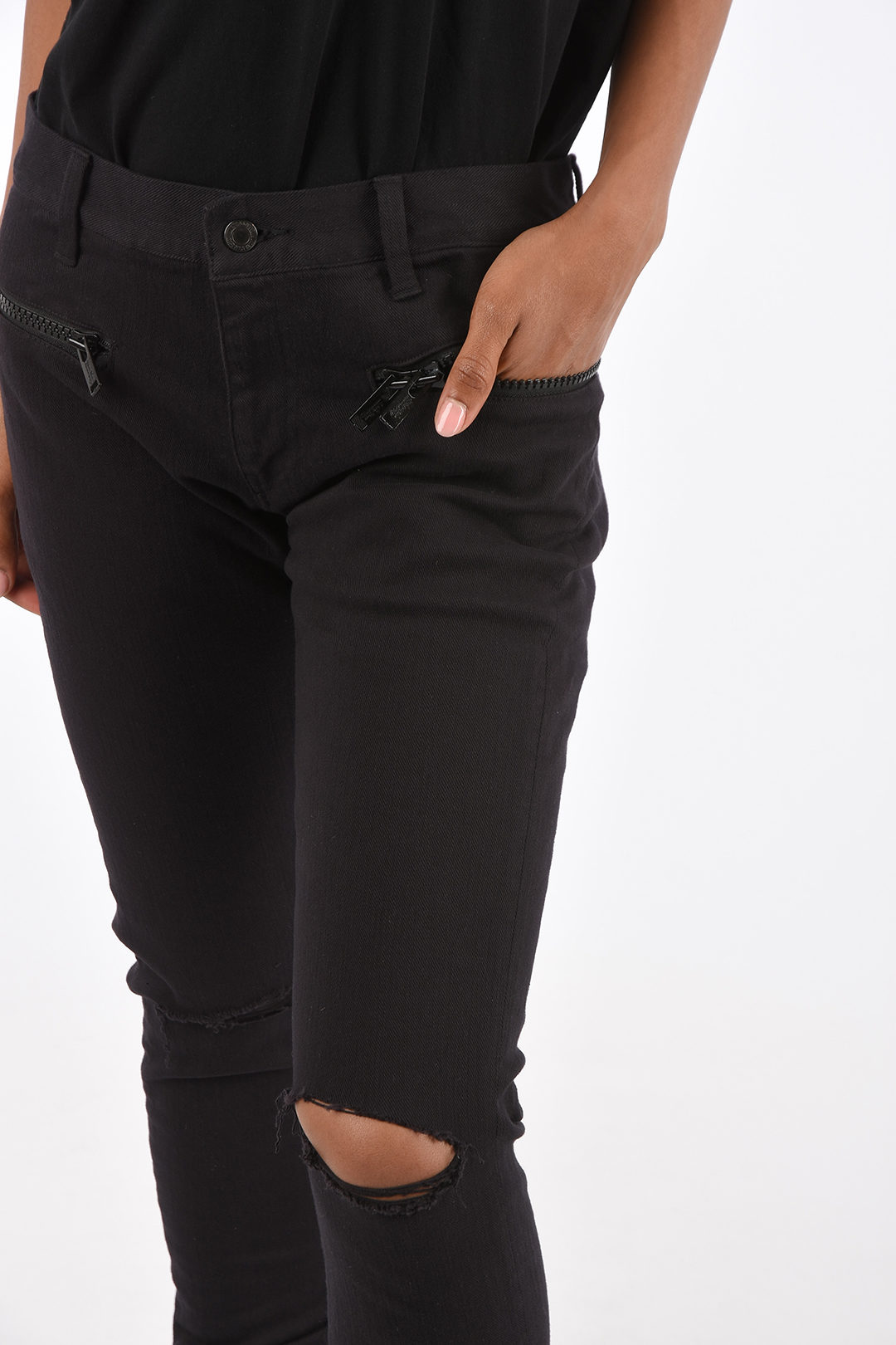 Undercover High Rise Skinny Fit Jeans women - Glamood Outlet