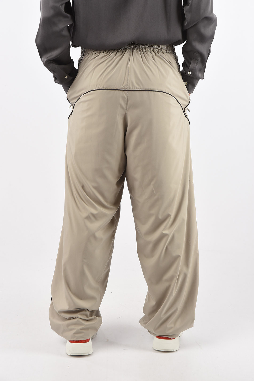 BALENCIAGA SLACKS 20SS BAGGY TAILORED PANTS SLACK 48 WOOL