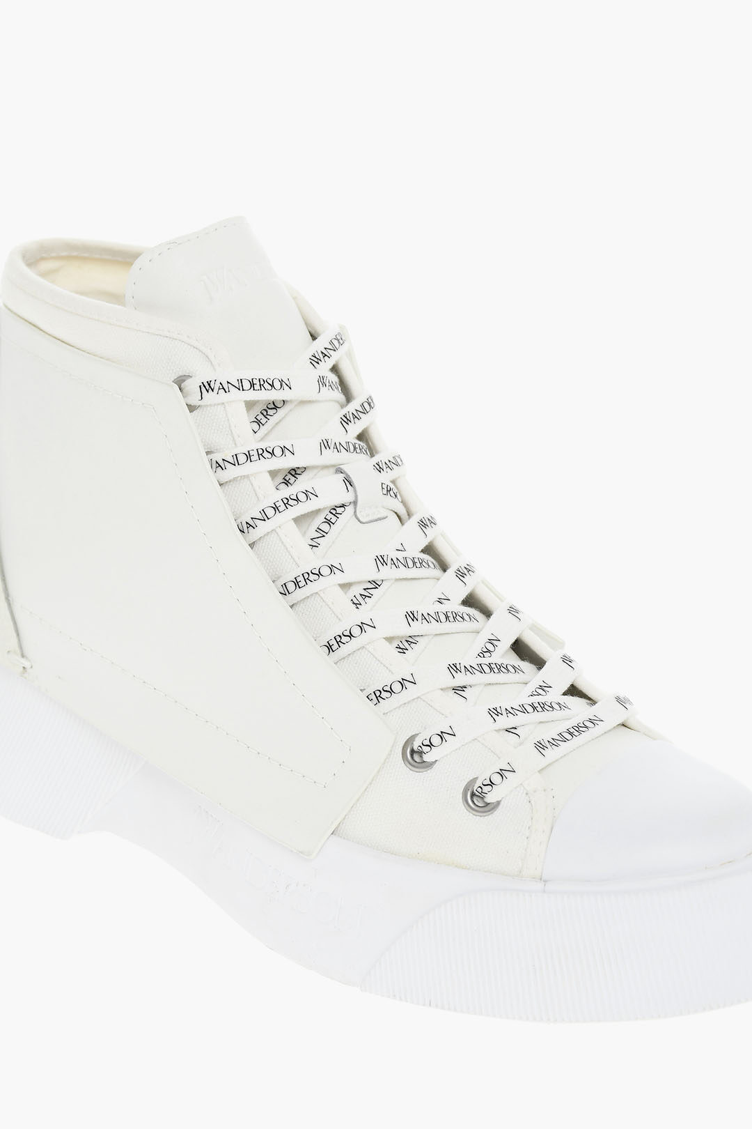 high top leather sneakers
