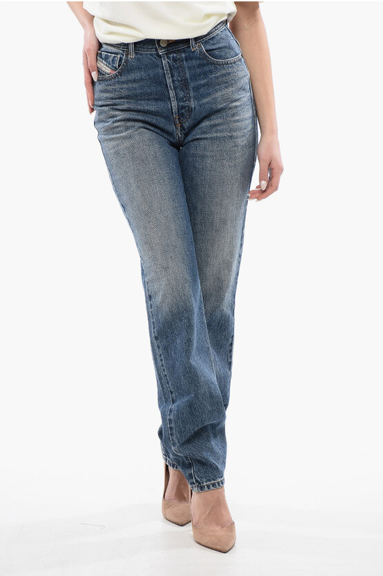 Diesel High Waist 1956 D-tulip Regular Fit Jeans 19cm