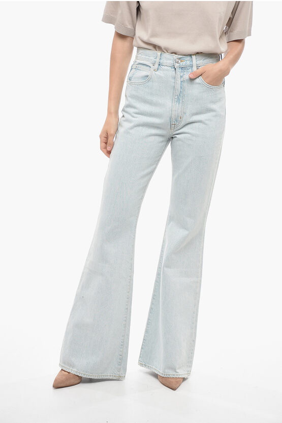Shop Slvrlake High-waist Boot Cut Jeans 30cm