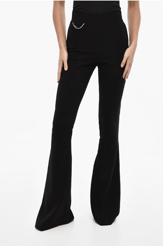 Dsquared2 High Waist Boot Cut Pants