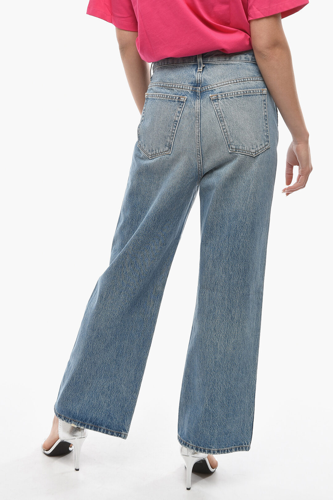Khaite High-Waist Flared Jeans 26cm women - Glamood Outlet