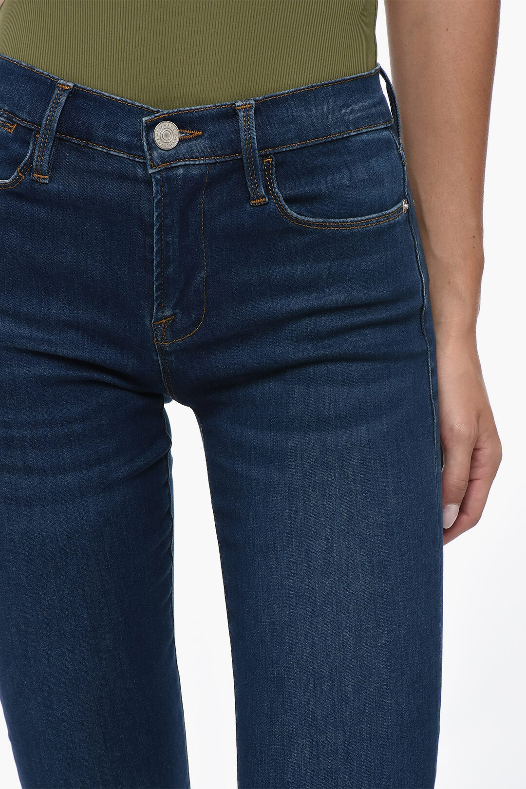 【送料&関税込】Frame High Waist Straight-leg Jeans Frame High-Waist Straight Leg Jeans 17,5cm women - Glamood