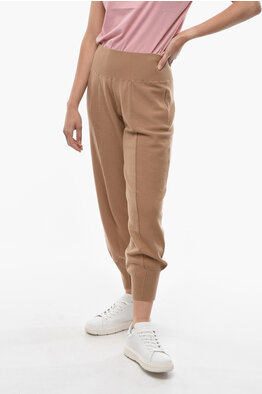 Seafarer Cotton Twill Boot Cut ANAIS Pants with Golden Buttons women -  Glamood Outlet