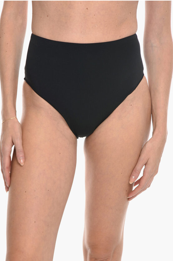 NANUSHKA HIGH-WAISTED BENTE BIKINI BOTTOM 