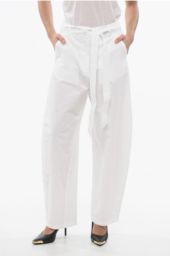 High-Waisted Cotton… - image