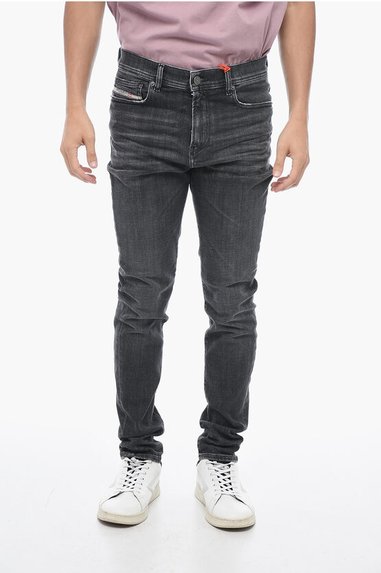 Shop Diesel High-waisted D-amny Denims With Skinny Fit