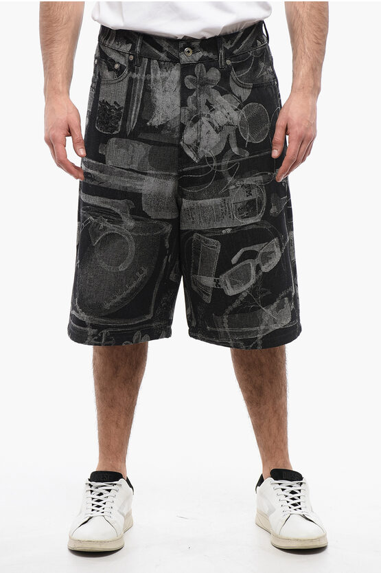 Off-white Xray Jacquard-print Shorts