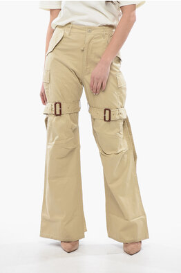 【関税&送料込】Off White Wool Blend Cargo Pants SLY BIG PK FLARE CARGO パンツ O/WHT1 -ファッション通販