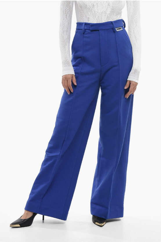 Shop Vetements High-waisted Pants With Front Pleats