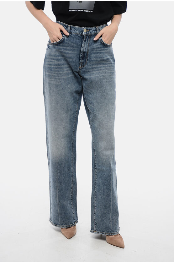 Shop 7 For All Mankind High Waisted Tess Jeans With Visible Stitching