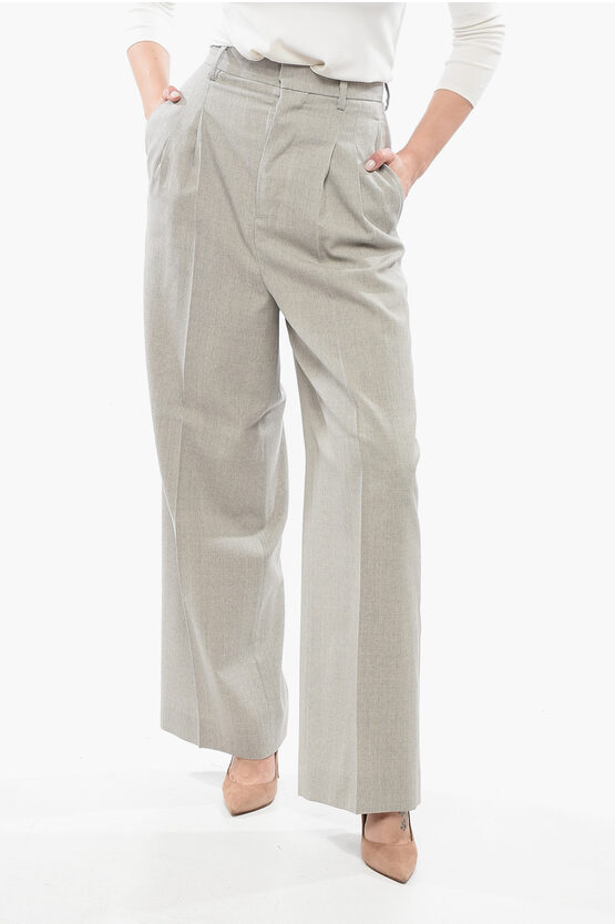 Ami Alexandre Mattiussi High-waisted Wide Pants