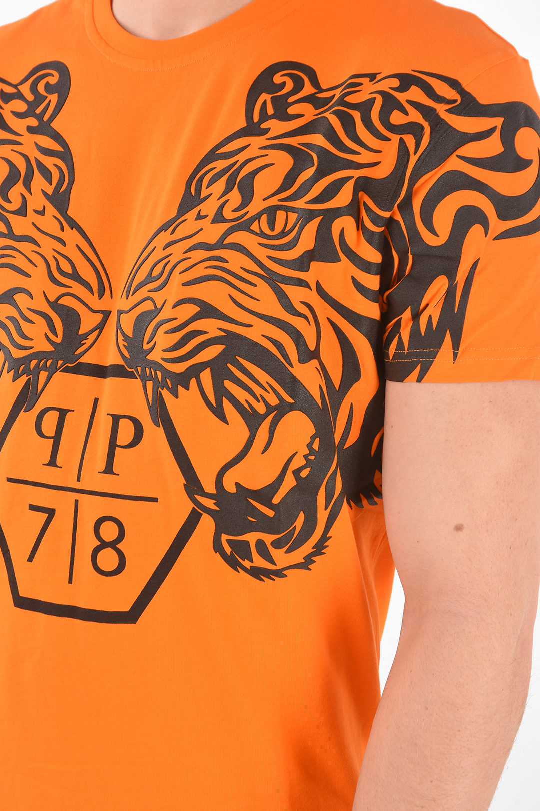 PHILIPP PLEIN カレッシ ラウントネック SS Tシャツ 【関税込】 Philipp Plein Round Neck SS Teddy Bear T-Shirt Size S