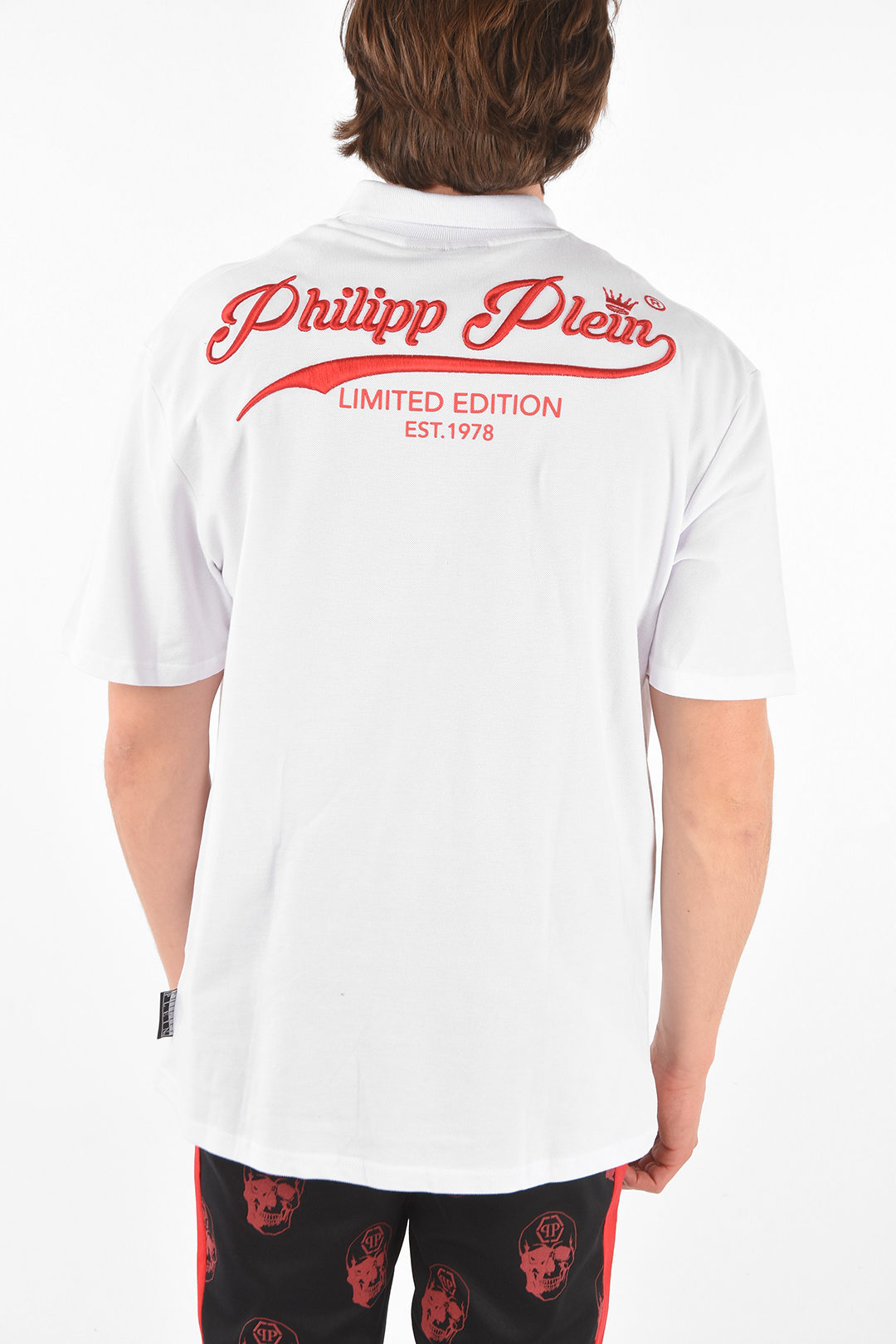 Philipp Plein T Shirts Back Philipp Plein Sport 100% Cotton Black