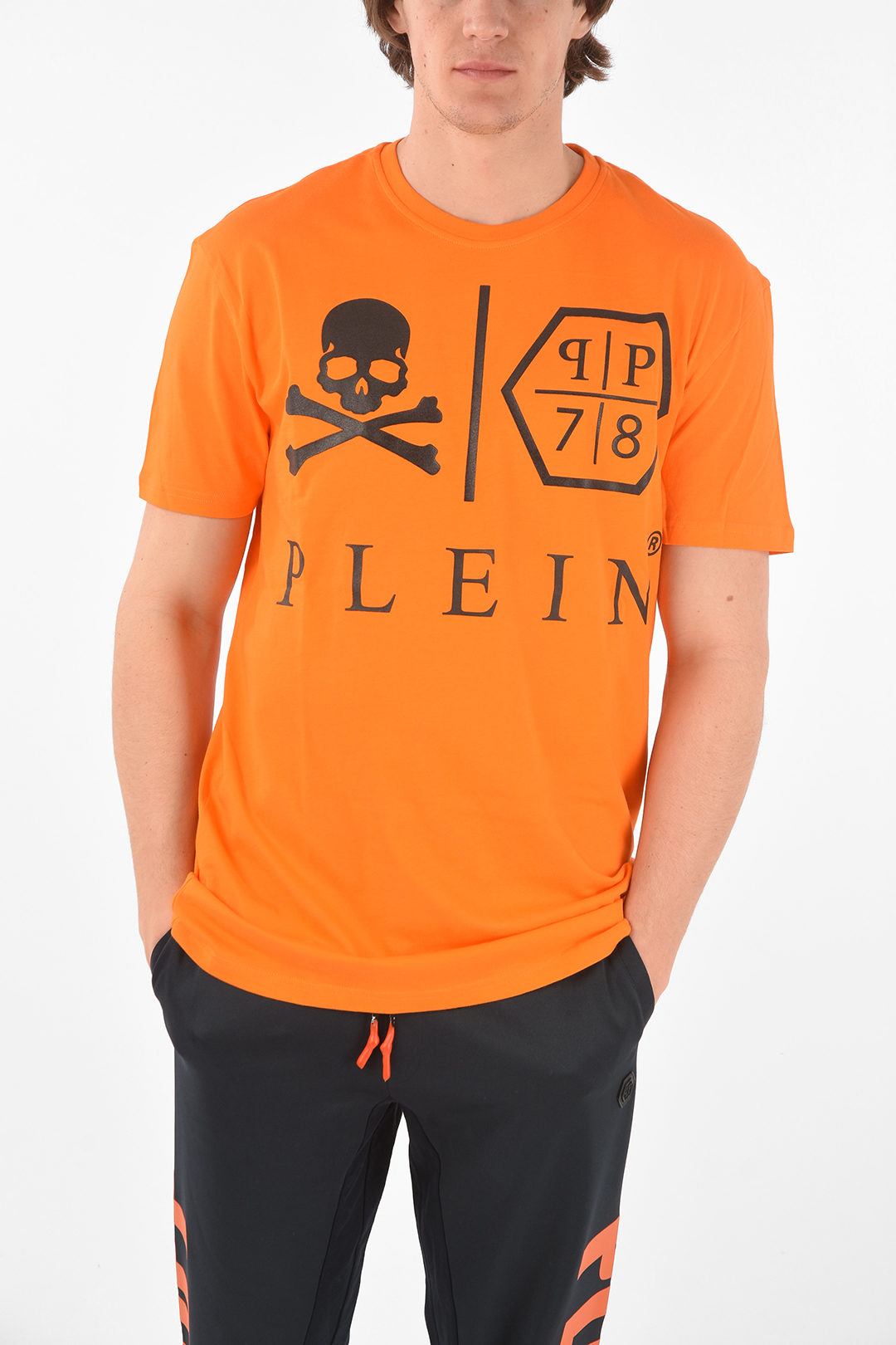 Philipp Plein HOMME T-Shirt Girocollo in Cotone con