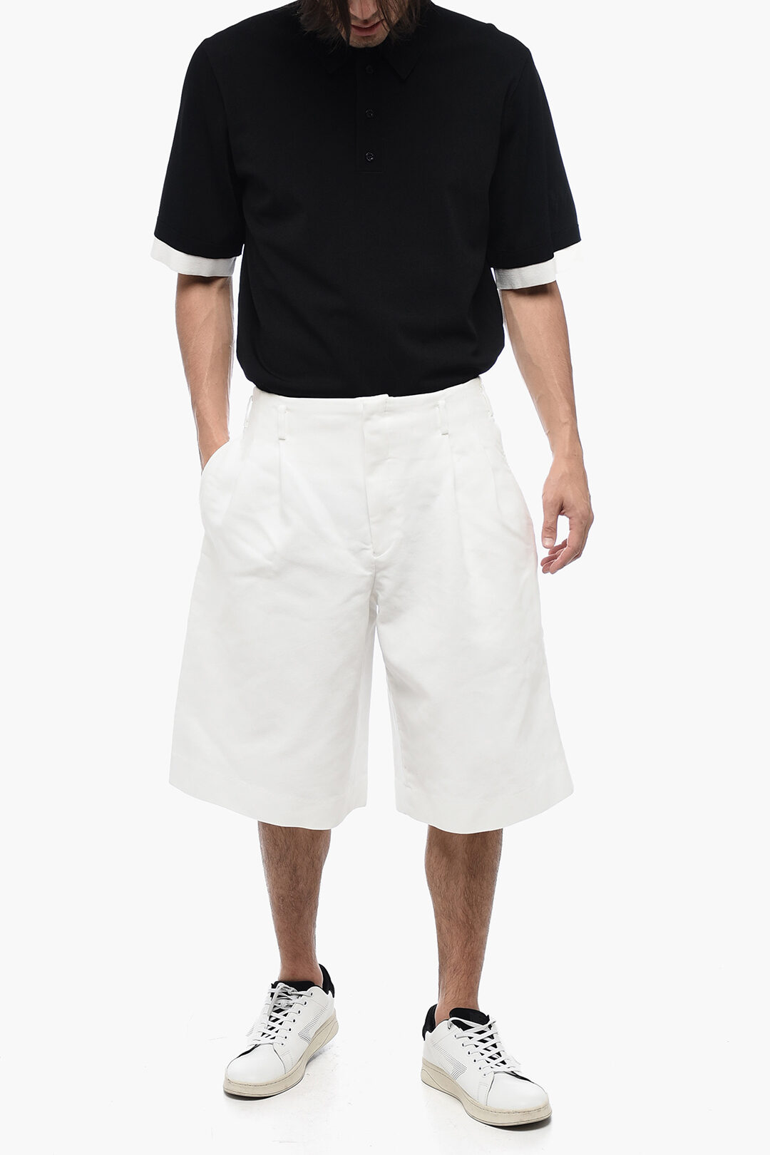 Comme Des Garçons HOMME PLUS Front-pleated Shorts men - Glamood Outlet