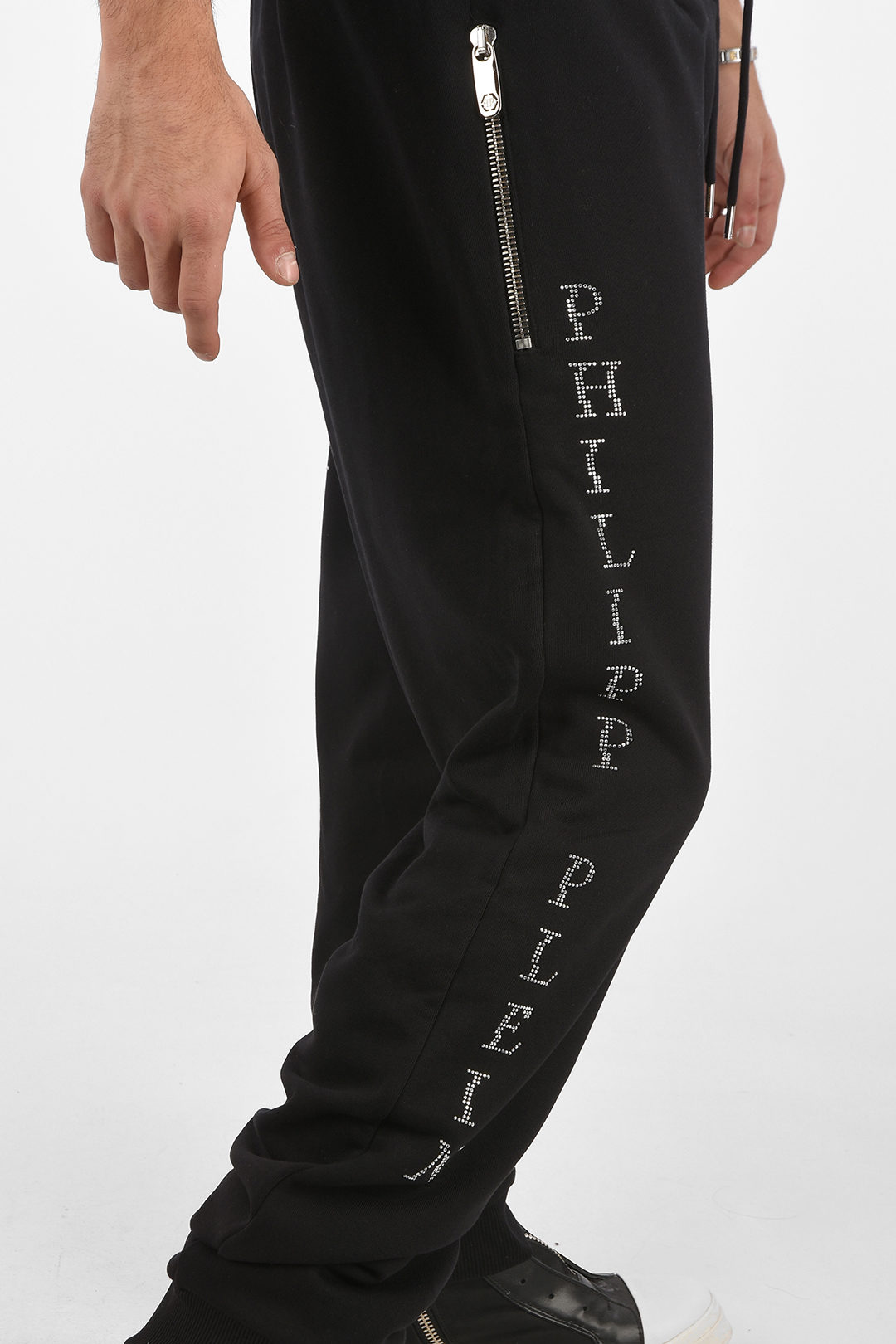 Men's Rhinestones Skull Slim Fit Sweatpants – Platini Fashion