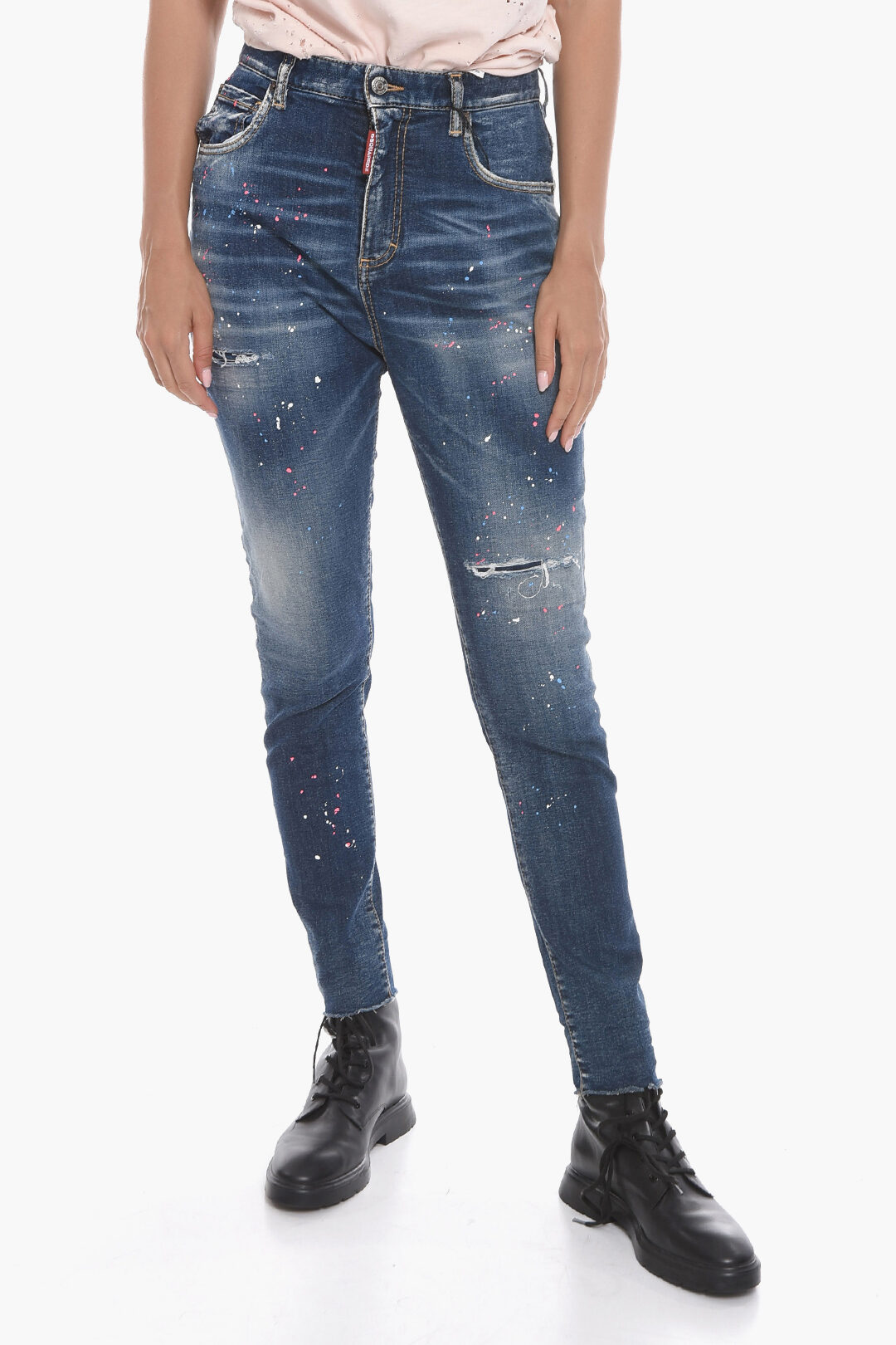 【関税込み】dsquared2 'Twiggy' jeans DSQUARED2 - Twiggy Distressed Skinny Jeans Dsquared2