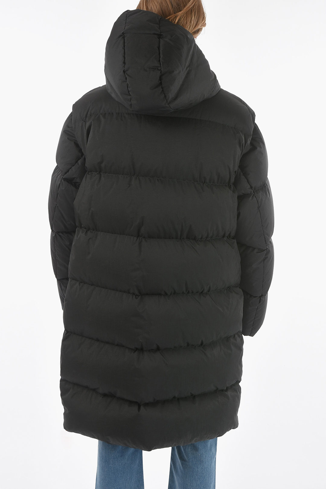 OffWhite Hooded Baggy Padded Jacket men Glamood Outlet