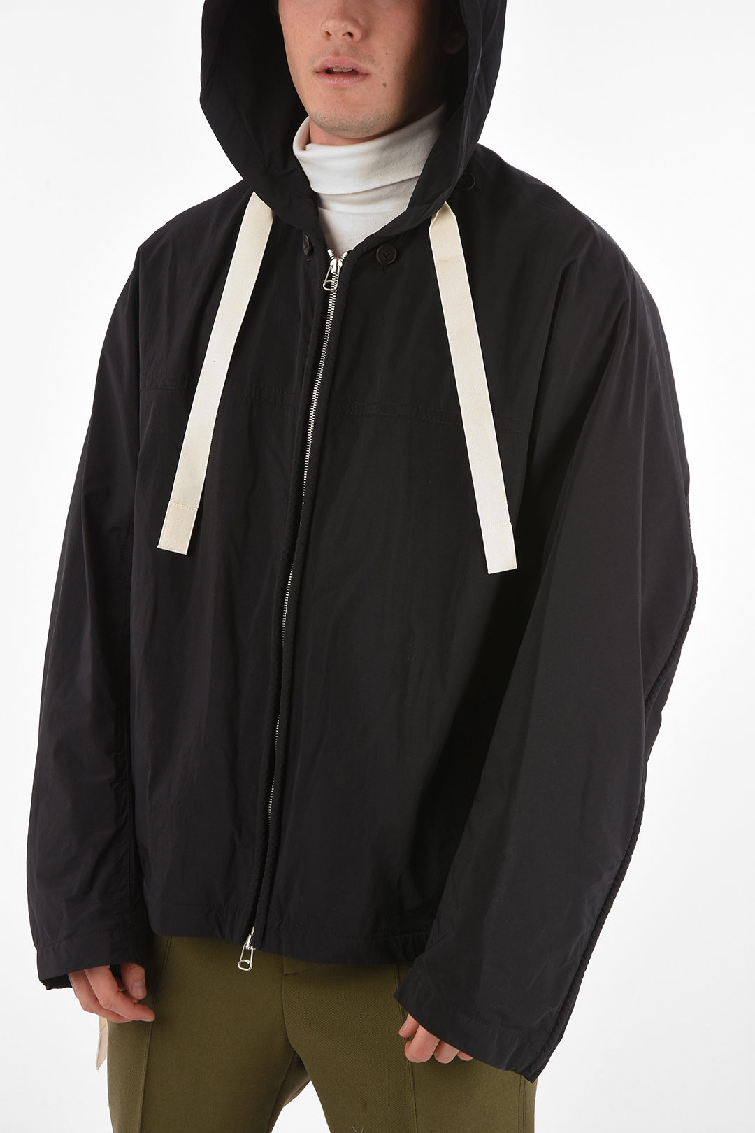 OAMC Hooded CORDED Nylon Windbreaker 