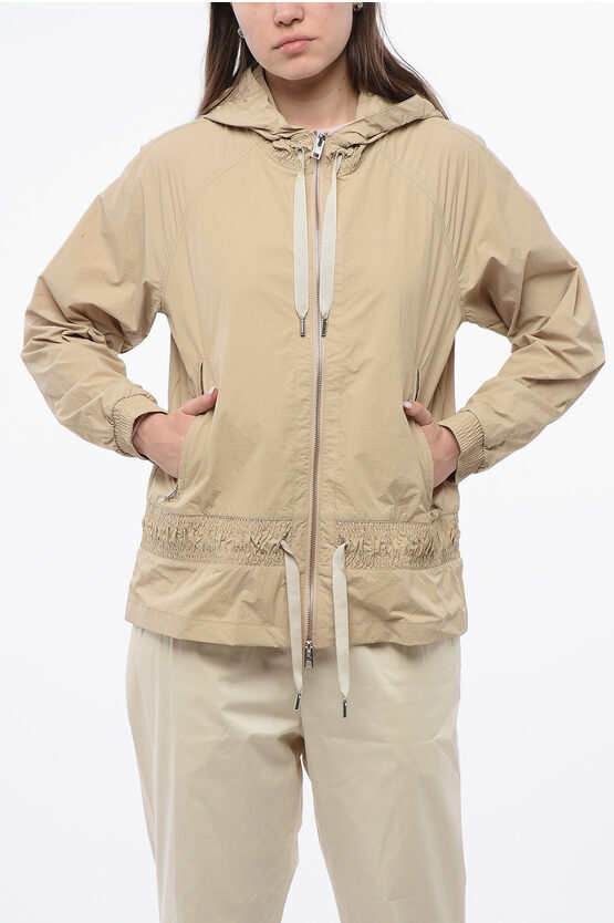 Woolrich Hooded Crinkle Windbreaker