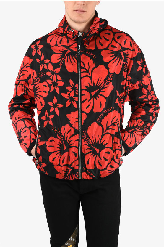 Palm Angels Hooded HAWAIIAN Jacket men - Glamood Outlet